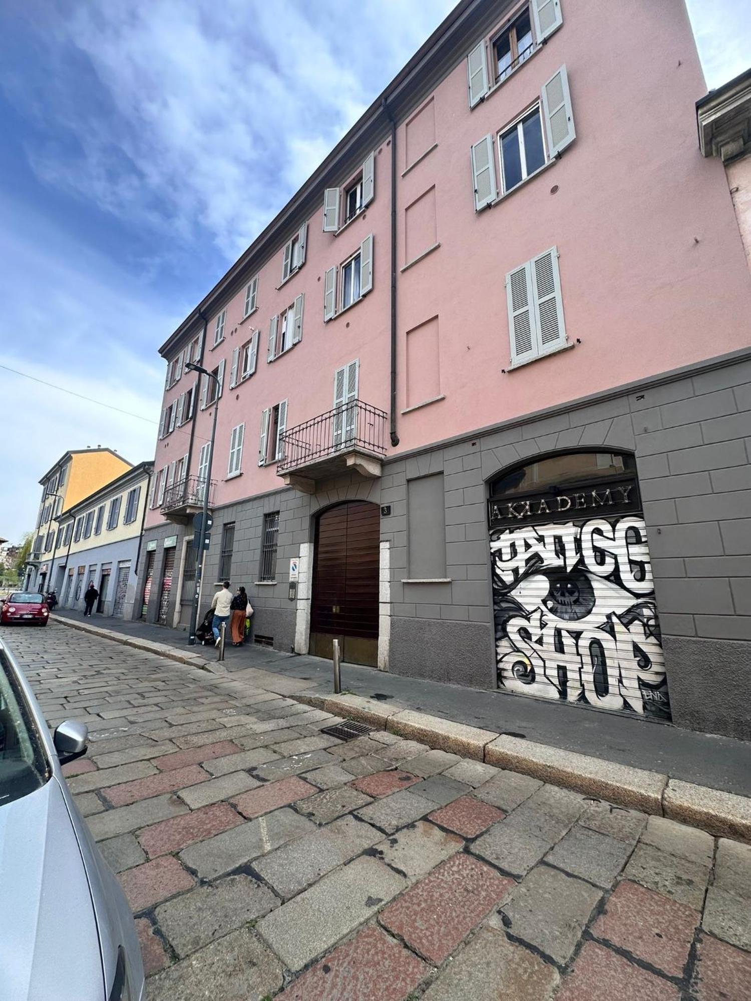 Appartamento Flat In Milan - Navigli Esterno foto