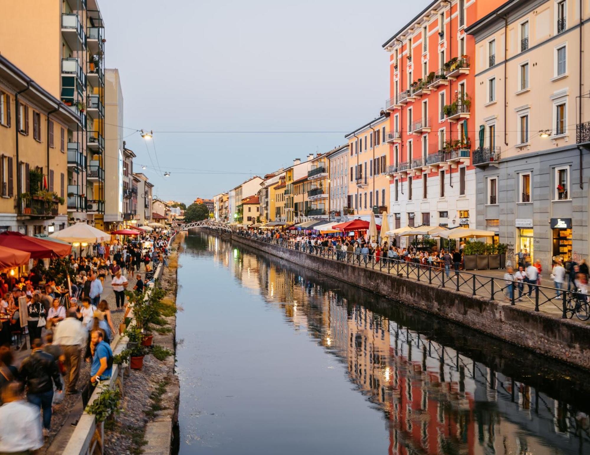 Appartamento Flat In Milan - Navigli Esterno foto